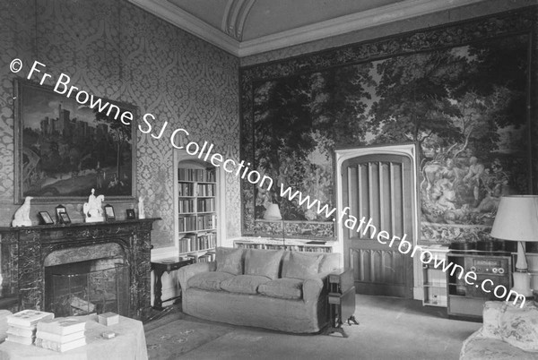 LISMORE CASTLE  DRAWING ROOM FROM SOUTH WEST